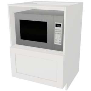 Base Cabinet, Shelf for Microwave, 1 Drawer